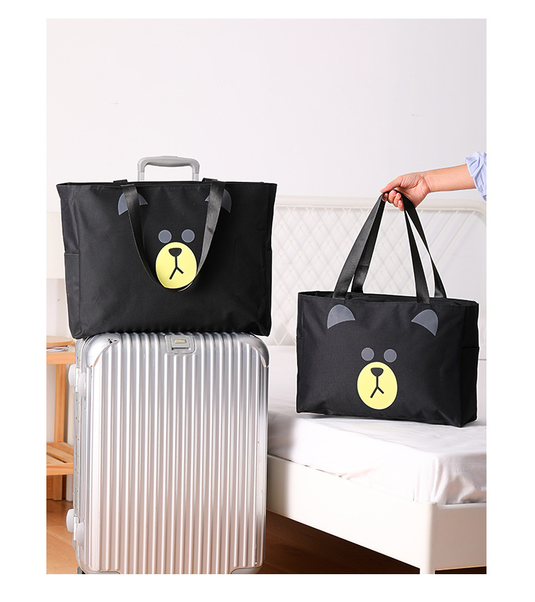 Cute Bear Large-capacity Sports Gym Bag Wholesale Nihaojewelry display picture 6