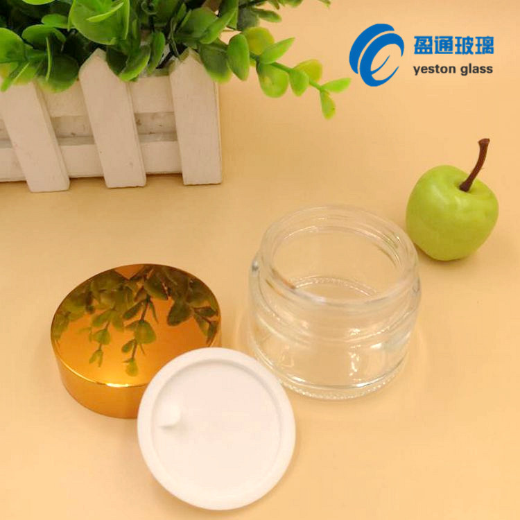 玻璃膏霜瓶亚克力瓶乳液分装瓶玻璃瓶套装磨砂玻璃瓶开模设计定制