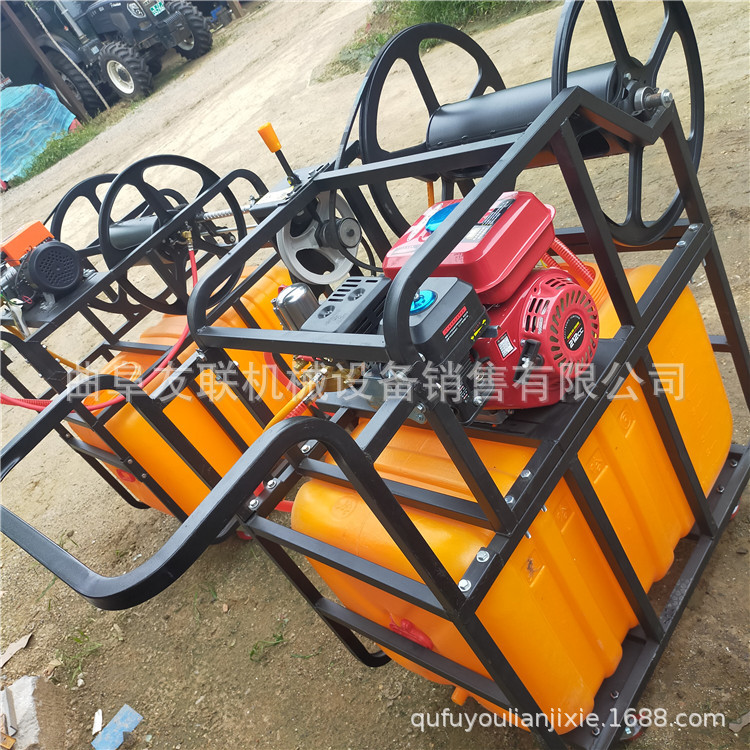 自动卷管式喷药机 猪场用喷雾器 园林果树高压打药机 64