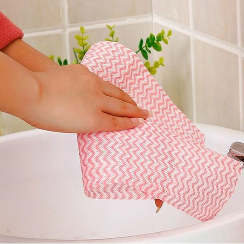 Disposable Dish Towels Kitchen Supplies Lazy Rags Scouring Pads Cleaning Rags display picture 8