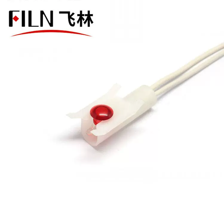 6mm塑料信号指示灯侧卡式设备灯 优质LED灯源多电压高亮度可定做