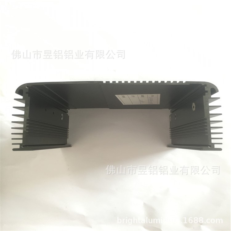 分体式散热铝合金外壳 电源铝外壳数控CNC阳极氧化丝印激光