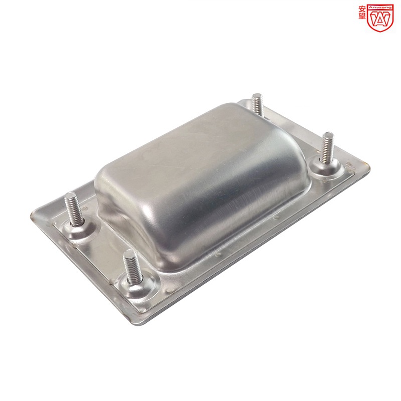 Pequeño perno / tuerca de acero inoxidable 304 mango de armario cajón armario puerta deslizante oculta perno de mano empotrada mango