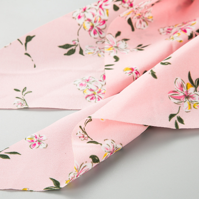 Chiffon Fabric Printing Ribbon Bow Hair Rope display picture 4