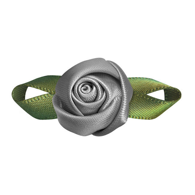 Yao Ming cinta hecha a mano cinta pequeña flor terminada ropa textil accesorios tejidos a mano cinta decorativa Rose