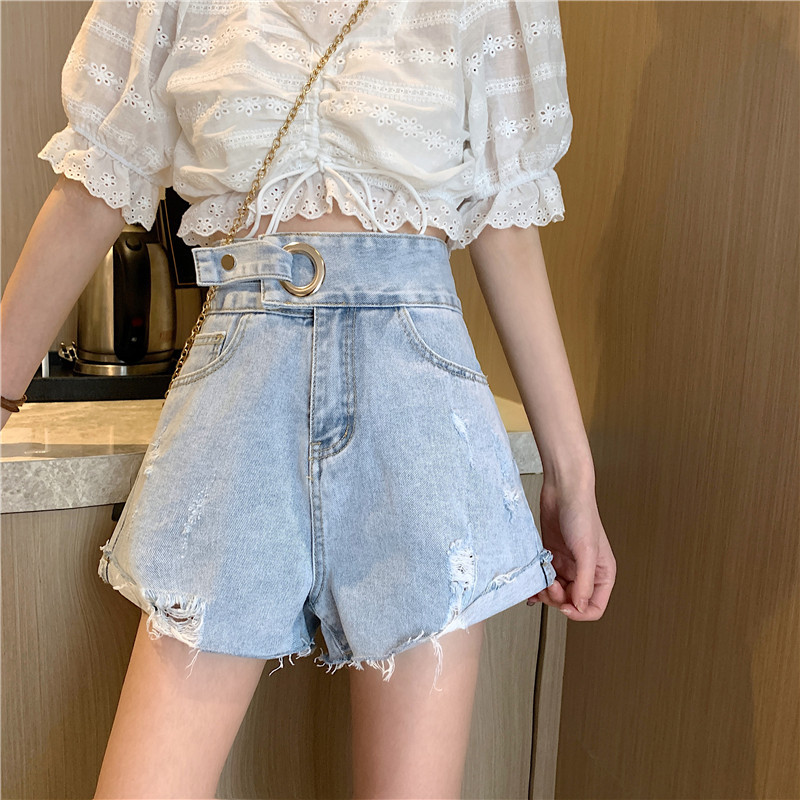 Pantalon léger femme en cow-boy - Ref 3430127 Image 1