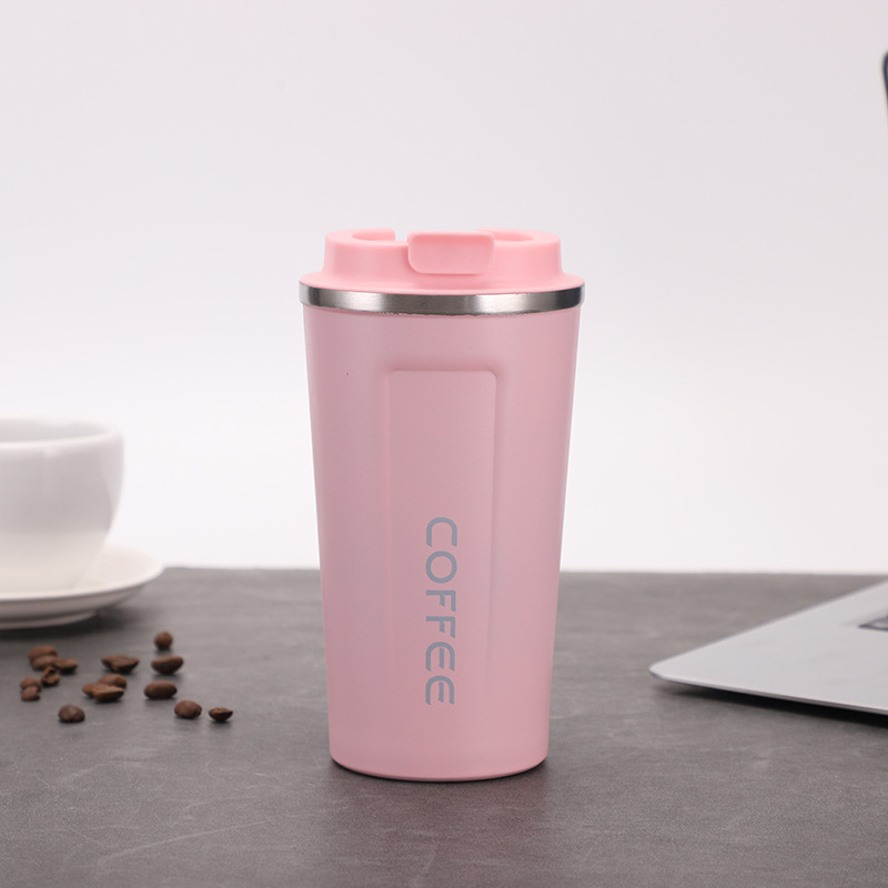 Suministro directo de fábrica simple acero inoxidable vacío taza de café al aire libre portátil coche vacío taza creativa coreana al por mayor