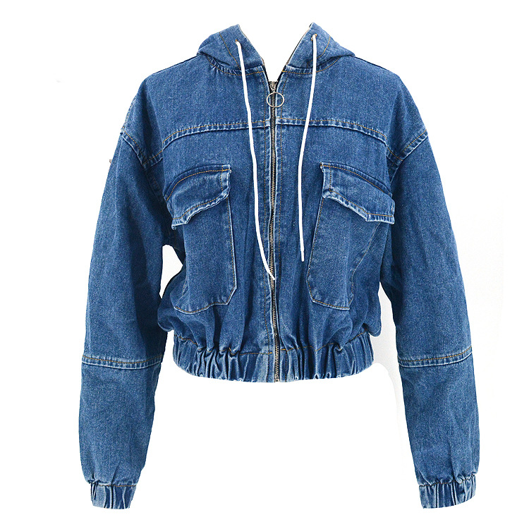 loose denim jacket with hat NSSY9493