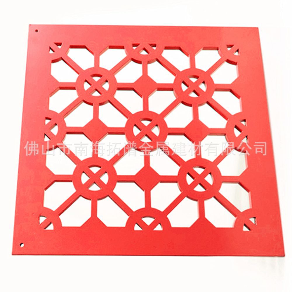 铝单板厂家生产造型外墙热转印铝板金属天花板金属雕花板环保幕墙