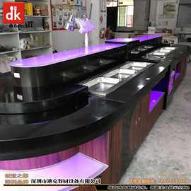 自助餐台设备清单 自助餐台布菲设计图片   自助餐厅厨房明档