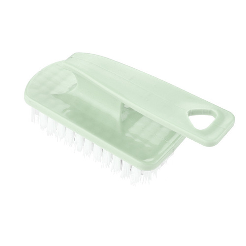 Factory direct sales plastic household curved handle brush multi-functional crayfish brush small square brush home appliance cleaning tool brush