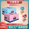 力诚食品手撕蟹柳600g盒装休闲零食30根装福建即食海鲜手撕蟹肉棒|ru