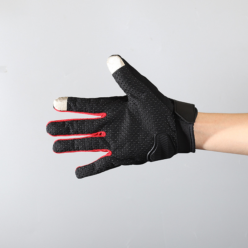 Motocicleta bicicleta montar guantes suministros pantalla táctil carreras fuera de carretera al aire libre Caballero completo dedo sol protección guantes fábrica