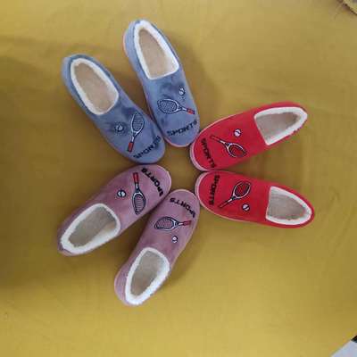 2020 new pattern Autumn and winter Super soft velvet Cartoon lovers Cloth slippers keep warm Baotou Home Shoes Manufactor wholesale