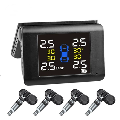 pressure monitor external built-in — Tire pressure monitoring system