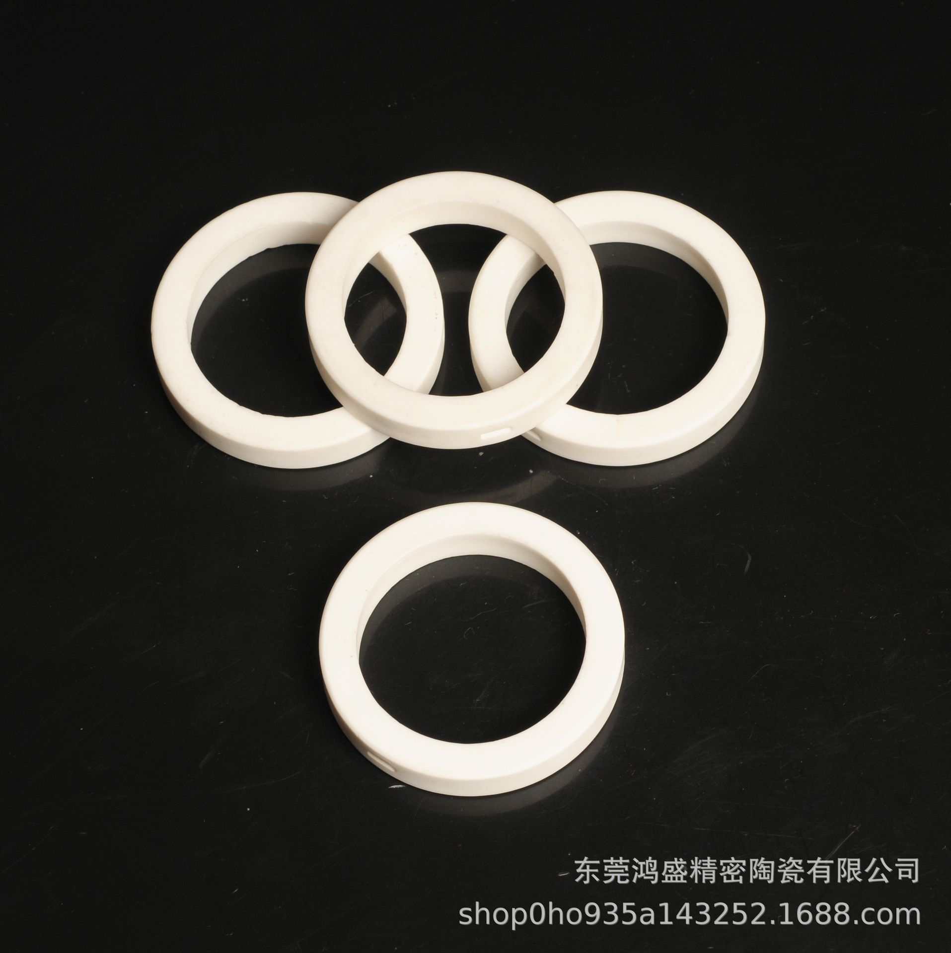 定制氧化铝陶瓷环 精密耐磨陶瓷 专业陶瓷精加工