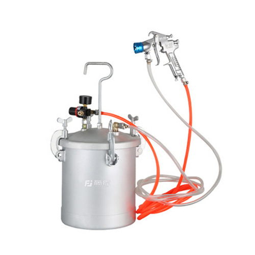 Fujiwara colorful paint water-in-water spray gun marble paint colorful paint 10 liter pressure barrel water-in-sand spray gun