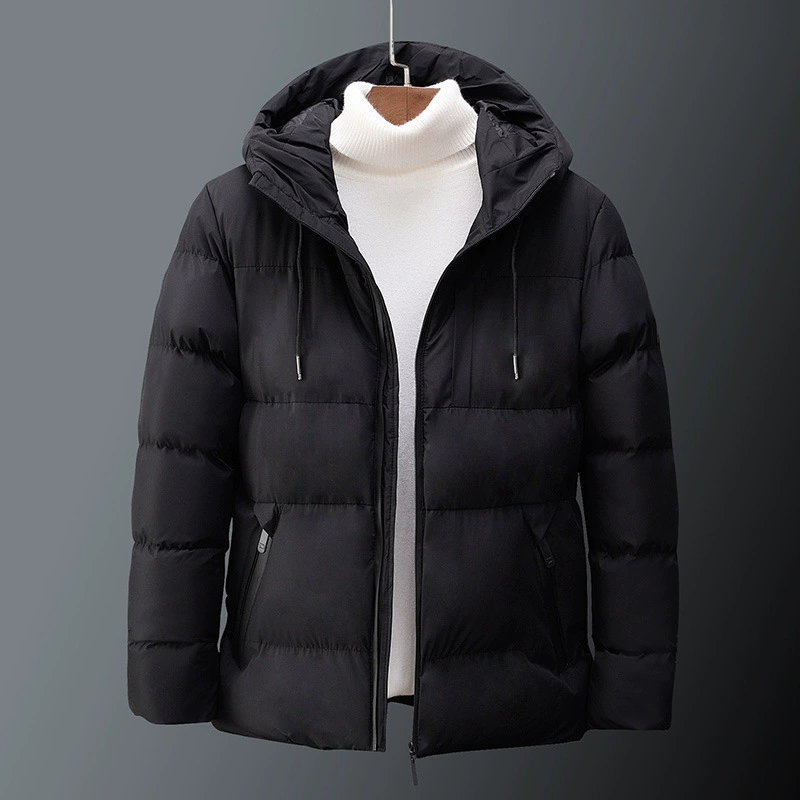 Пальто зимнее пальто с хлопковой подкладкой для мужчин 2023 новый модный бренд в Корейском стиле универсальная модная куртка с хлопковой подкладкой рабочая одежда пуховое пальто с хлопковой подкладкой для мужчин