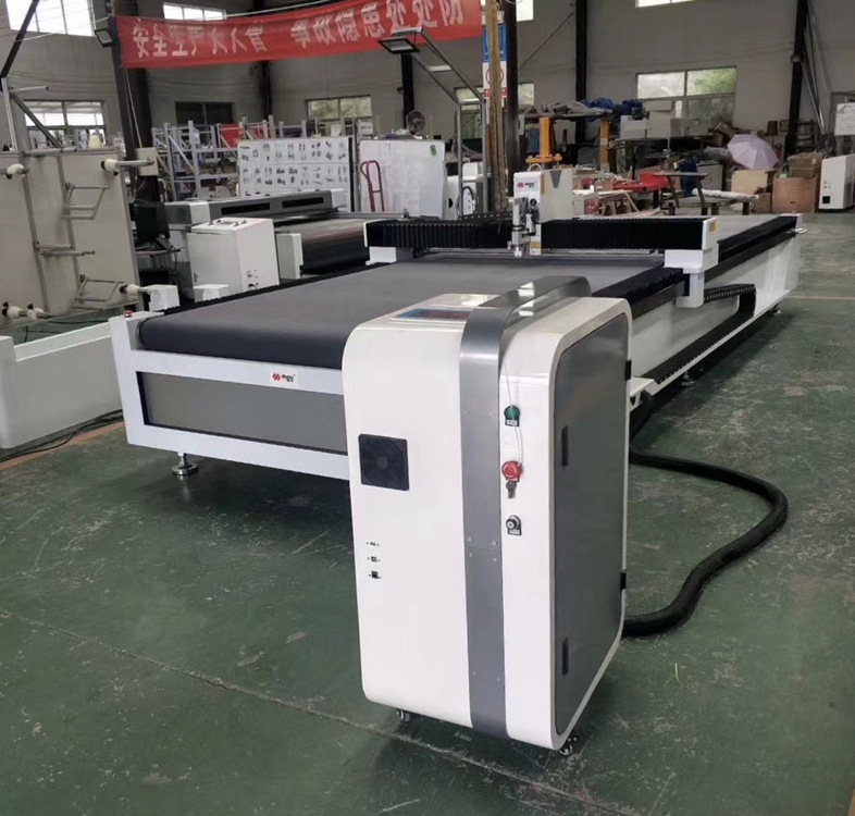 帆布帐篷雨衣裁剪机多层布料裁剪 数控电脑裁床振动刀切割机厂家