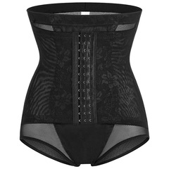 Elegant and Alluring: High-Waisted Tummy-Control & Hip-Lifting Pants – Postpartum Shapewear, Belly-Slimming Abdominal Binder for Women, Model 36002