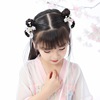 Children's Hanfu, hair accessory, retro hairgrip ancient style, hairpins handmade, hair stick, new collection