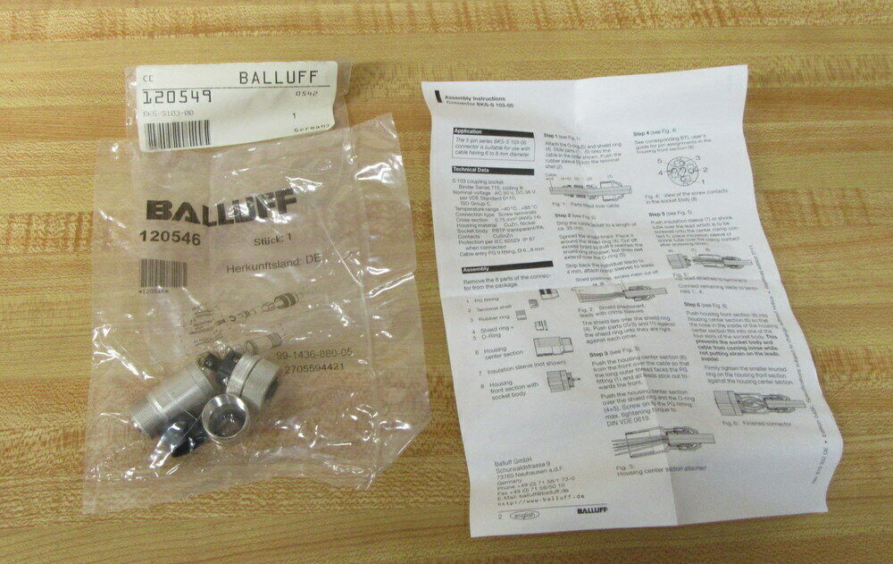 德国巴鲁夫  BKS-S103-00