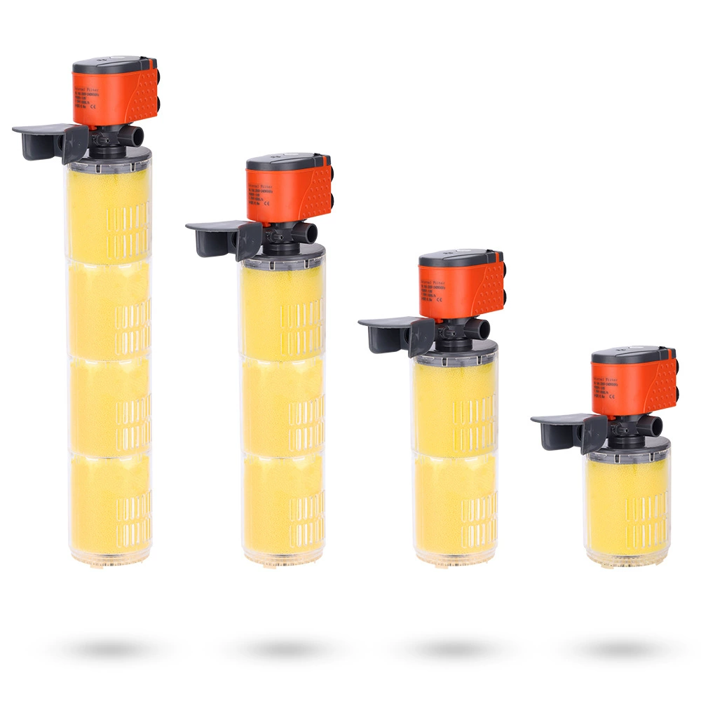 Трансграничный фильтр для аквариума Три в одном погружной насос Насос для циркуляции кислорода Водяной насос Встроенный фильтр погружной насос