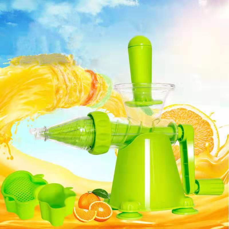 Hand-cranked juicer Household portable h...