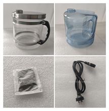 蒸馏水机配件玻璃瓶塑料水桶炭包电源线密封圈