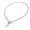 Accessory stainless steel, necklace, retro fashionable pendant suitable for men and women