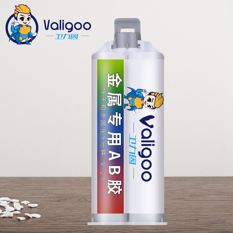 卫力固金属铸铁ab胶水环氧树脂粘铁不锈钢铝合金沾玻璃塑料ab胶水