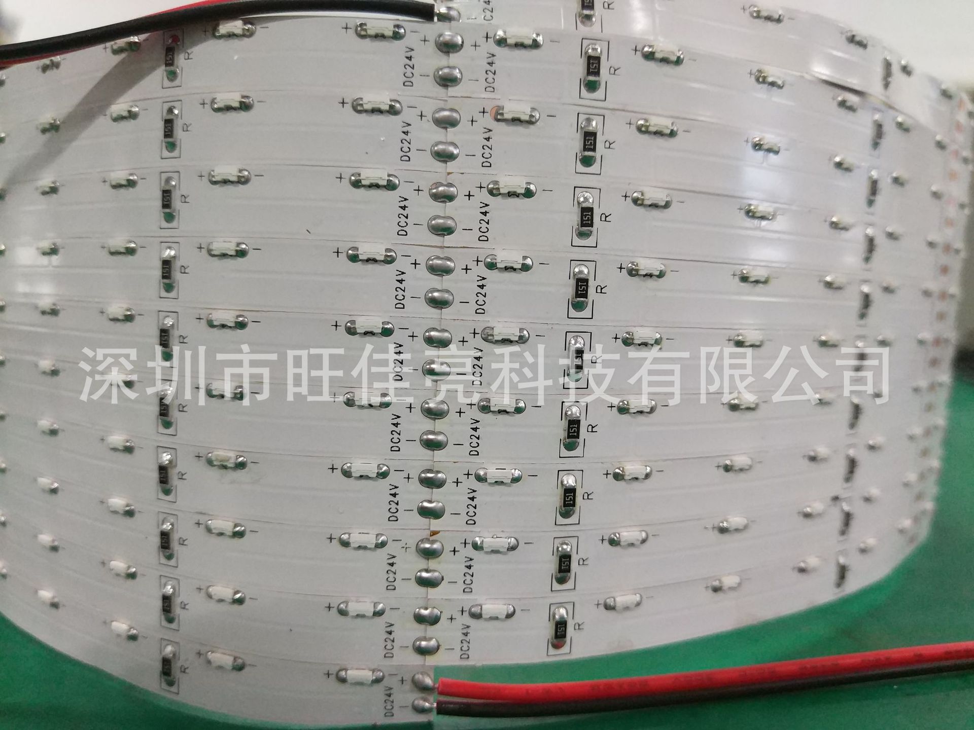 LED侧发光软灯条 DC24V8MM宽60灯3014侧发光LED软灯带4000K-阿里巴巴