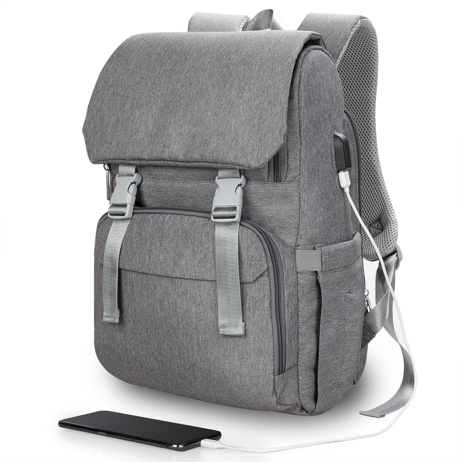 防水妈咪包双肩多功能大容量女2019新款时尚手提外出妈妈母婴包|ru