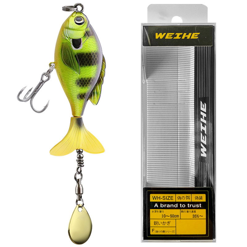 Floating Minnow Lures Hard Baits Spinner Baits Fresh Water Bass Swimbait Tackle Gear