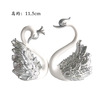 Decorations, jewelry, swan, accessory for beloved