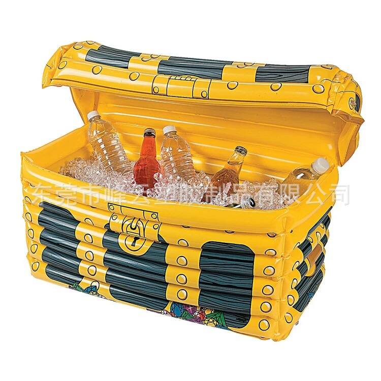 Summer square cooled ice bucket PVC