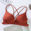 Underwear, wireless bra, massager, tank top, tube top, new collection, 3D, beautiful back, lifting effect