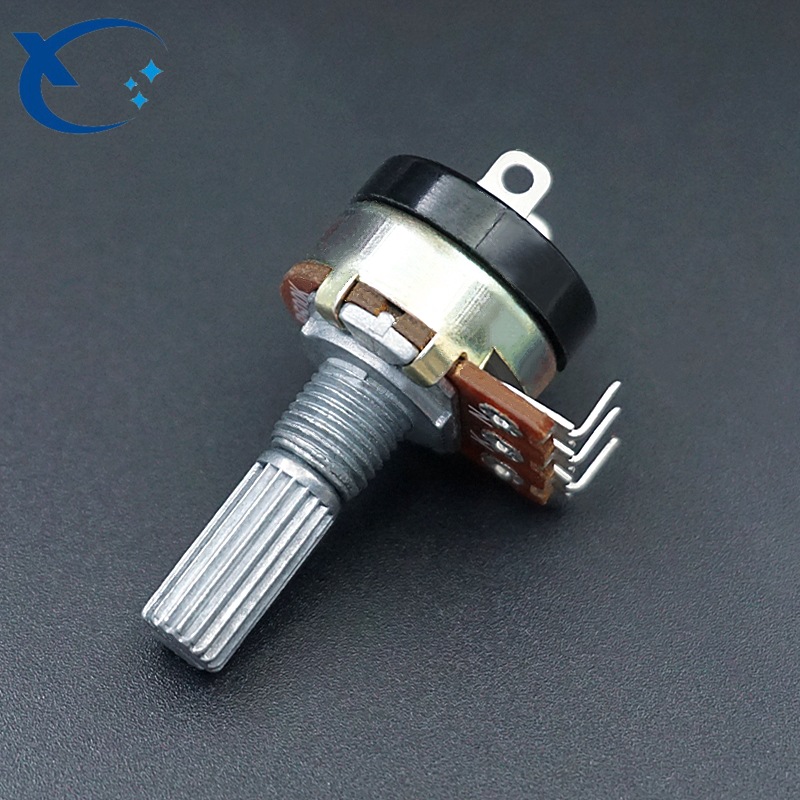 WH148-K2-4单联带开关电位器 风扇调速调温调压电位器 碳膜电位器