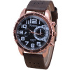 Men's fashionable swiss watch, quartz watches for leisure, Korean style, wholesale