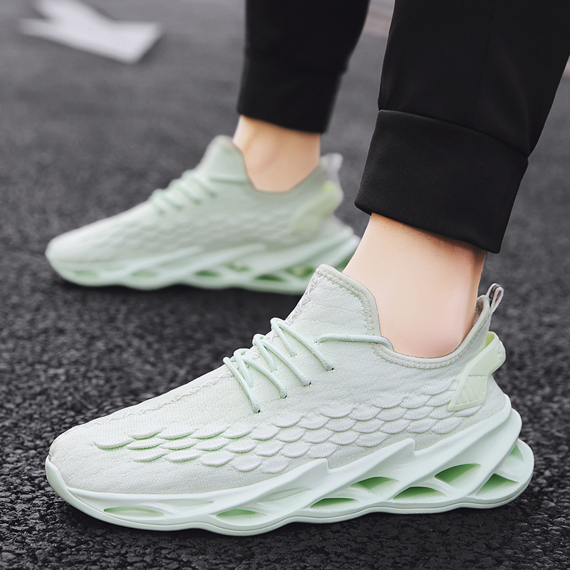 sports students fashion running spring and autumn new running leisure new dad students Korean version of men's shoes 7 undefined