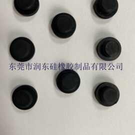 头灯轻触开关硅胶防水帽 防尘硅胶过线套 圆形硅胶按键套厂家直销