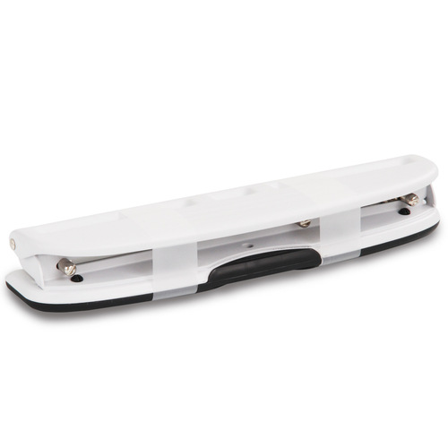 Deli four-hole punch machine, multi-hole adjustable hole punch machine, can punch A4 paper data 0121