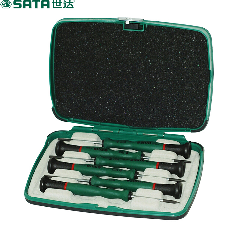 09311一字微型螺丝批组套,09311,6件/世达