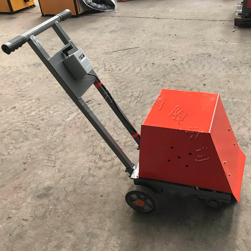 便携式扶手工字钢除锈机 大型槽钢去锈机 钢结构彩钢瓦除锈打磨机