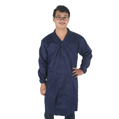 Manufactor Direct selling Polyester cotton Landagua flour food machining Hamal coverall work clothes LOGO