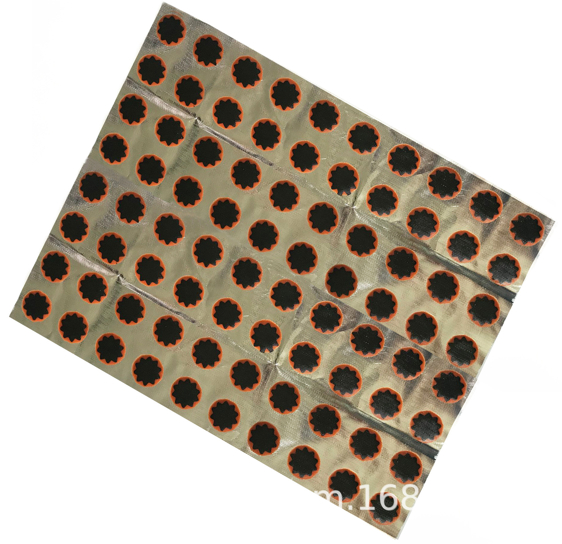 NO2补胎片圆形 星形齿轮20MM  冷补胶 自行车山地车修理 补胎工具