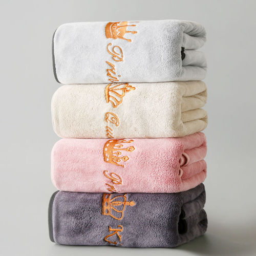 Creative towel, super absorbent, non-linting, non-fading, face wash towel, gift towel, thickened and soft, factory direct sale
