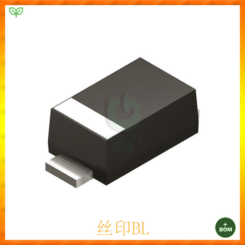 KDZVTR5.1B全新稳压二极管ZENER5.1V1WSOD-123F贴装印LB贴片式