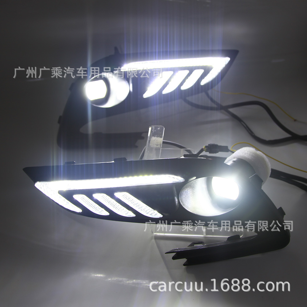 Aplicable a 16-17-18 Buick oncora Luz de marcha diurna LED Luz de niebla