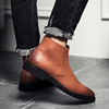 Martens, low low boots for leisure for leather shoes English style, autumn